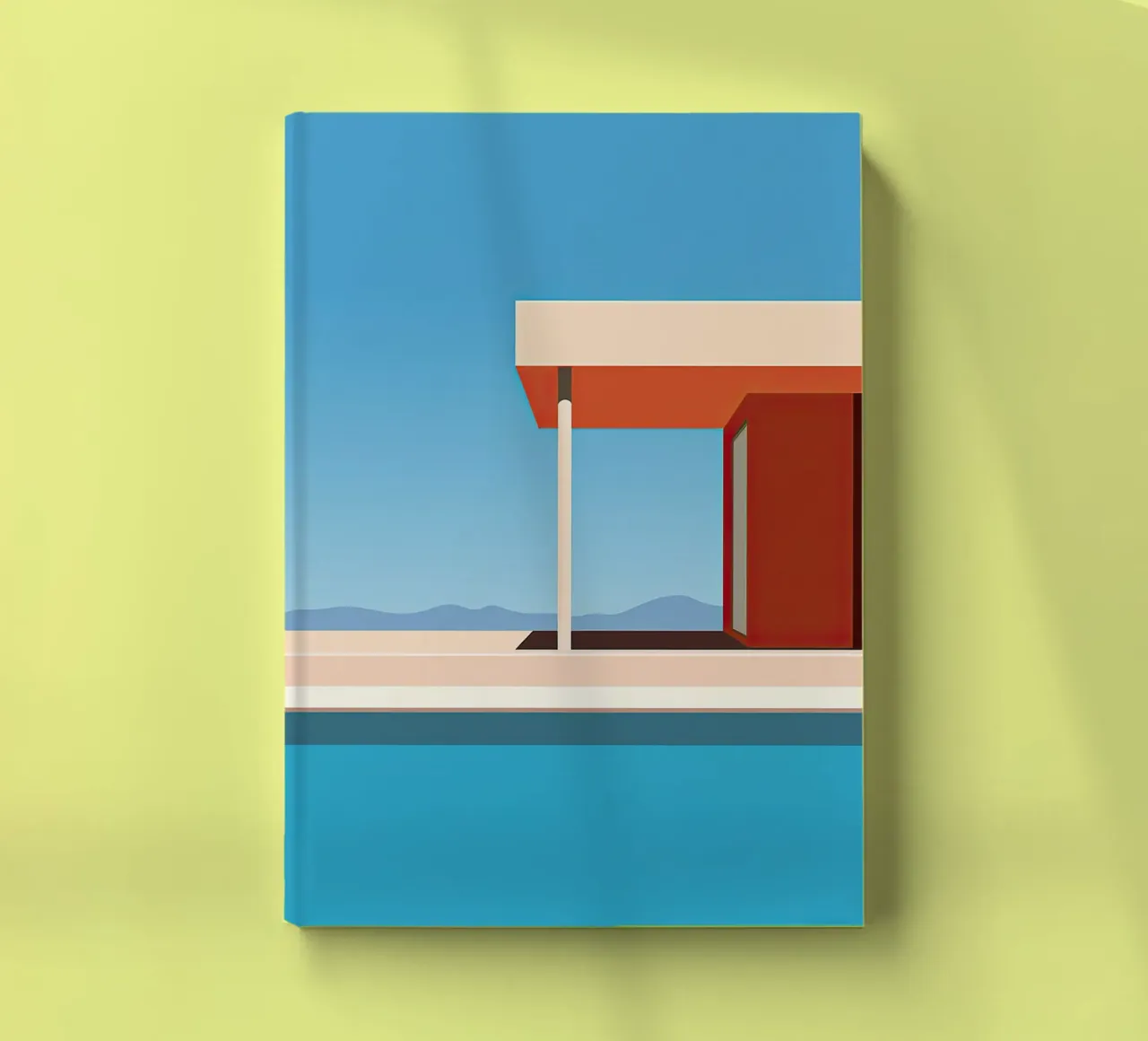 Bauhaus Architektur XIX notebook by Nikis Art Studio