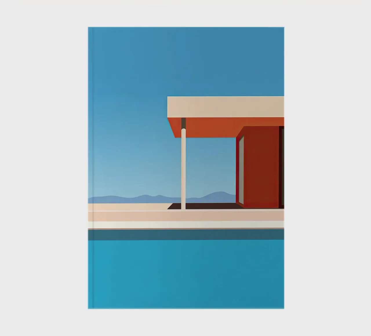 Bauhaus Architektur XIX notebook by Nikis Art Studio
