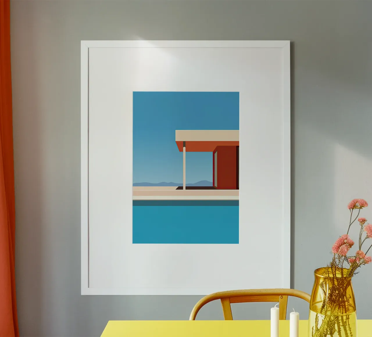 Bauhaus Architektur XIX poster by Nikis Art Studio