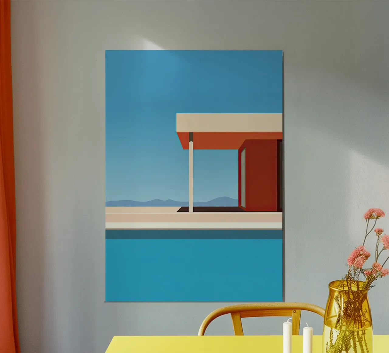 Bauhaus Architektur XIX poster by Nikis Art Studio