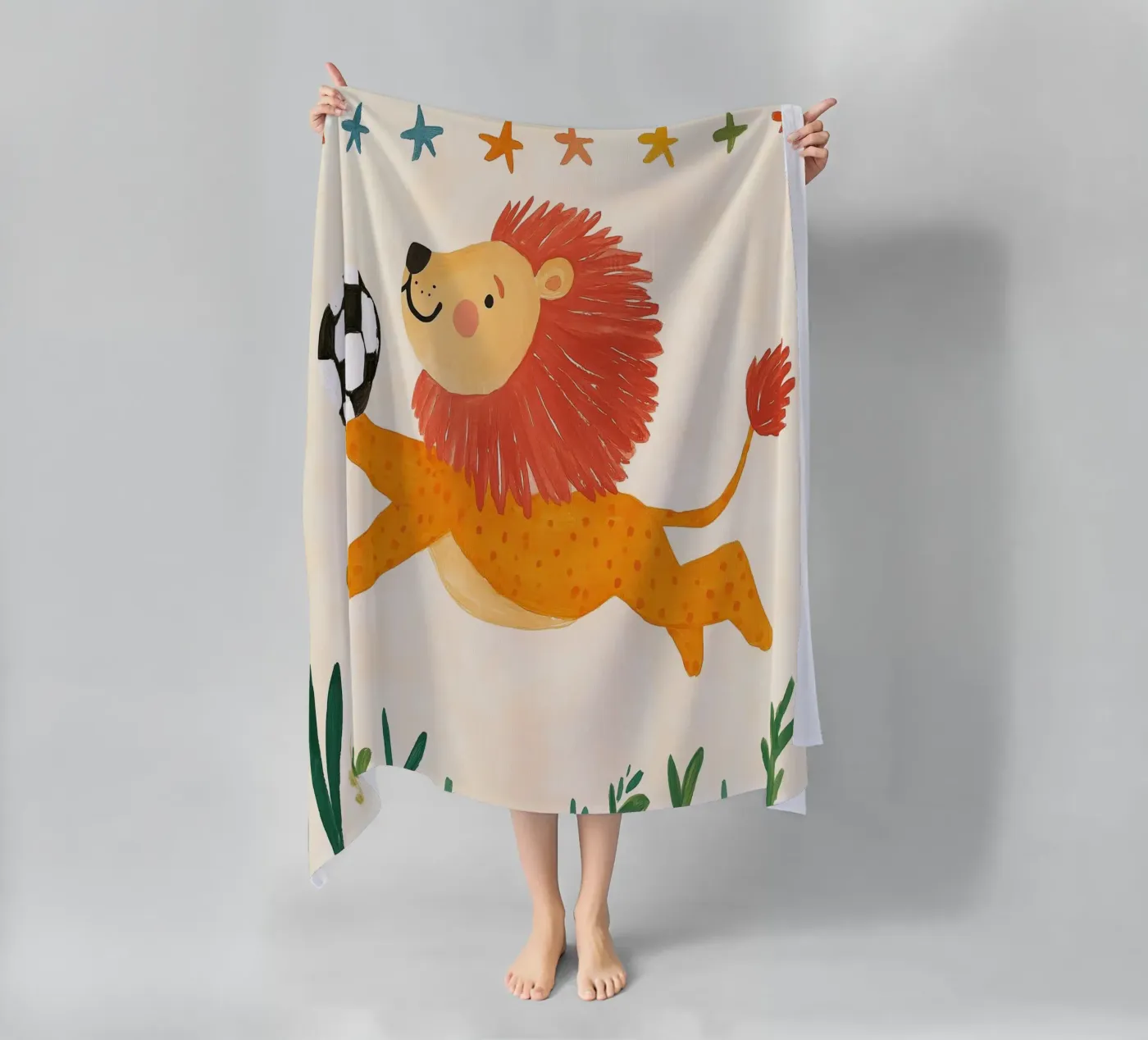 Soccer Lion telo mare da Kiki