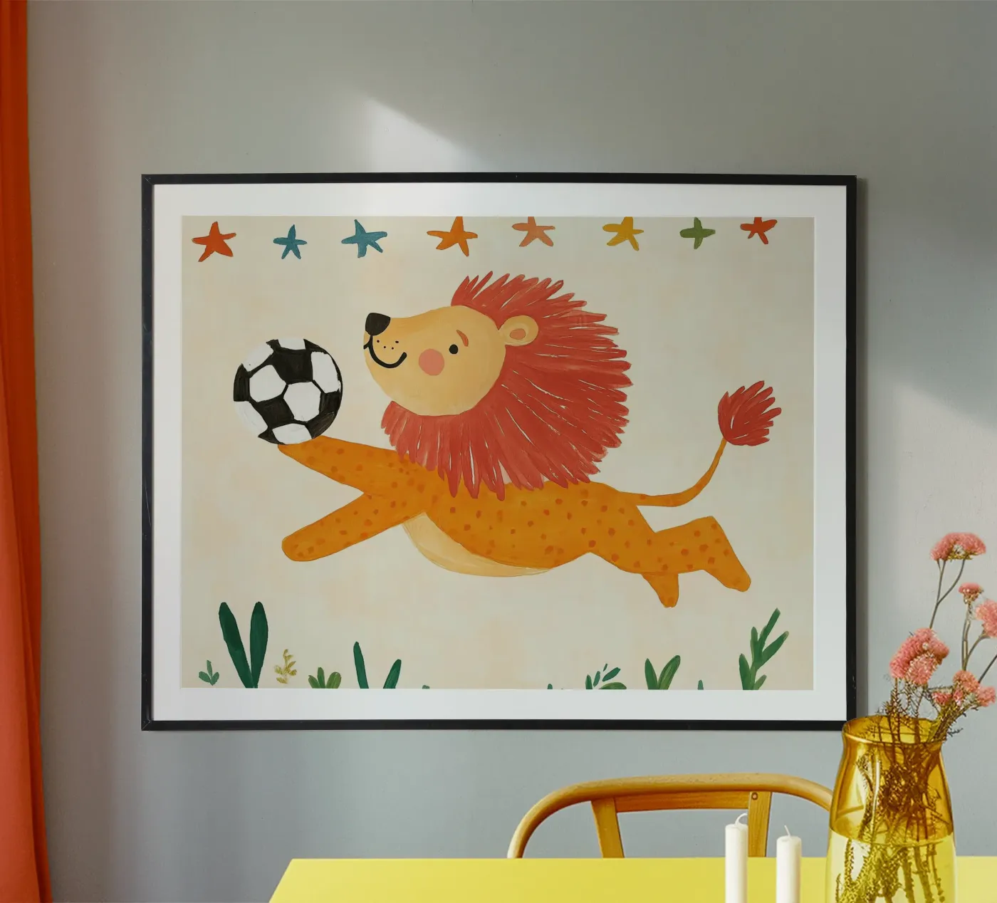 Soccer Lion poster da Kiki