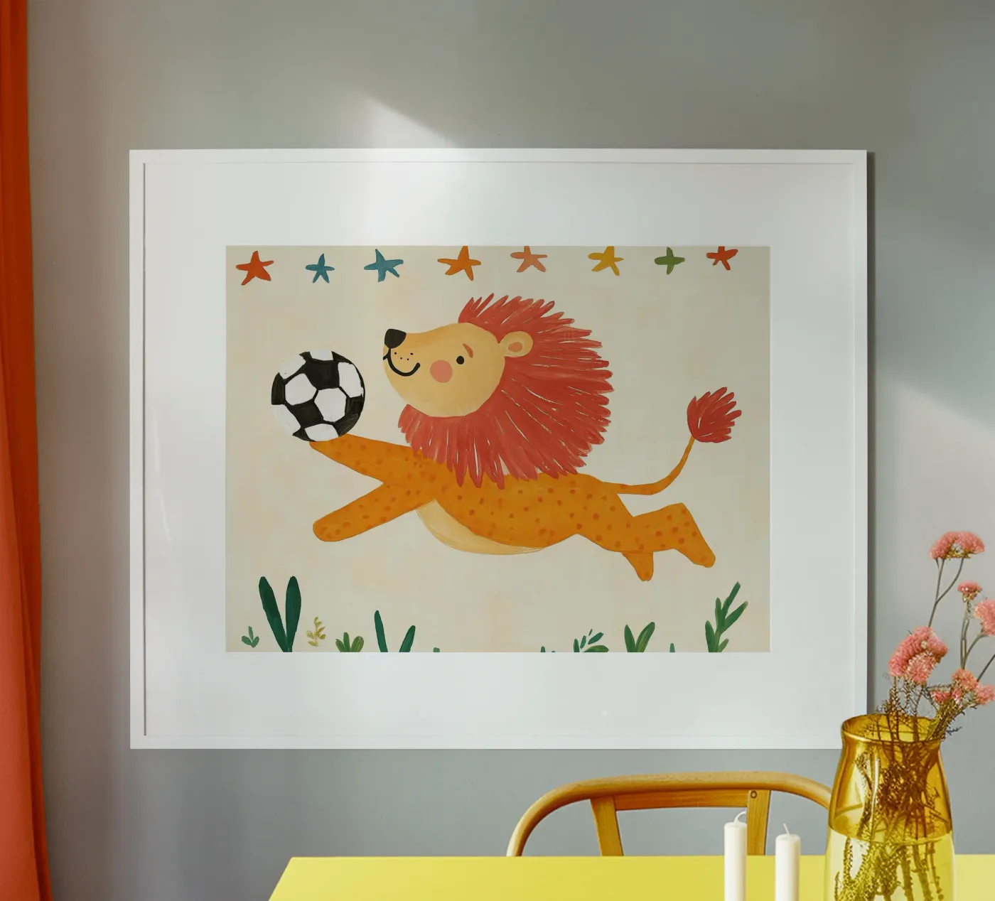 Soccer Lion poster da Kiki