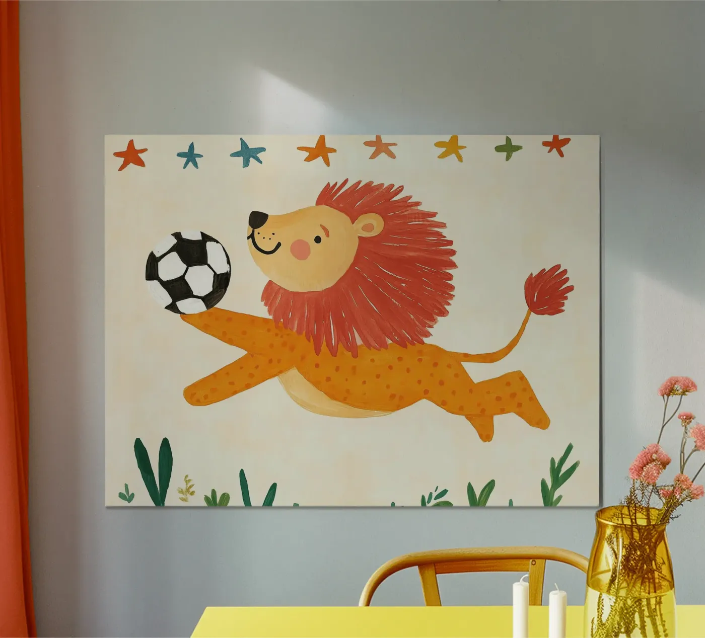 Soccer Lion poster da Kiki