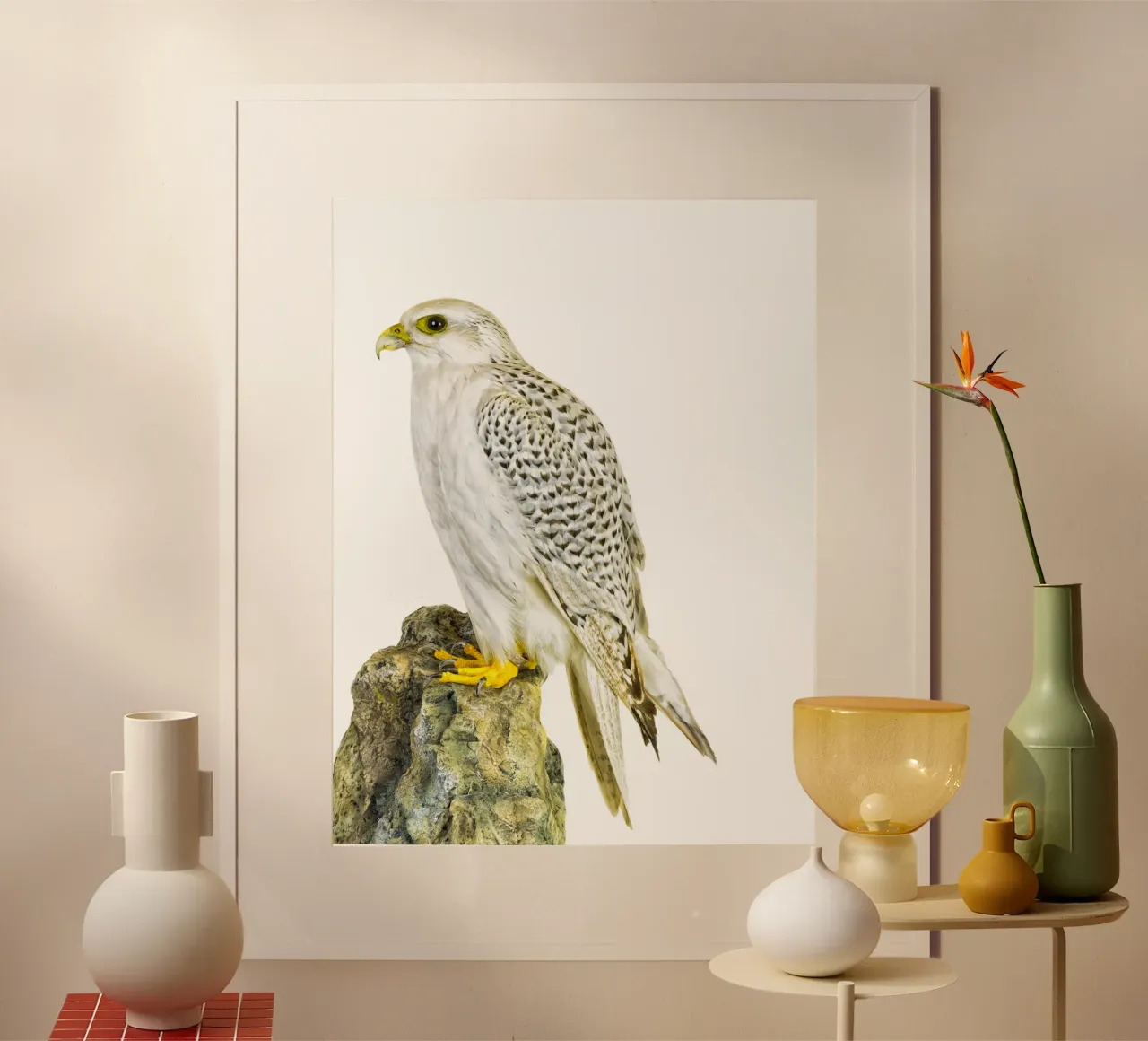 Poiana bianca poster da Curious Collections by Marielle Leenders