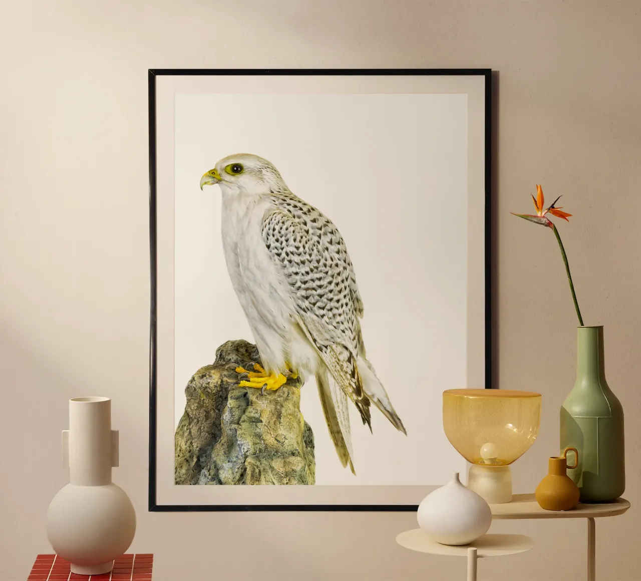 Poiana bianca poster da Curious Collections by Marielle Leenders