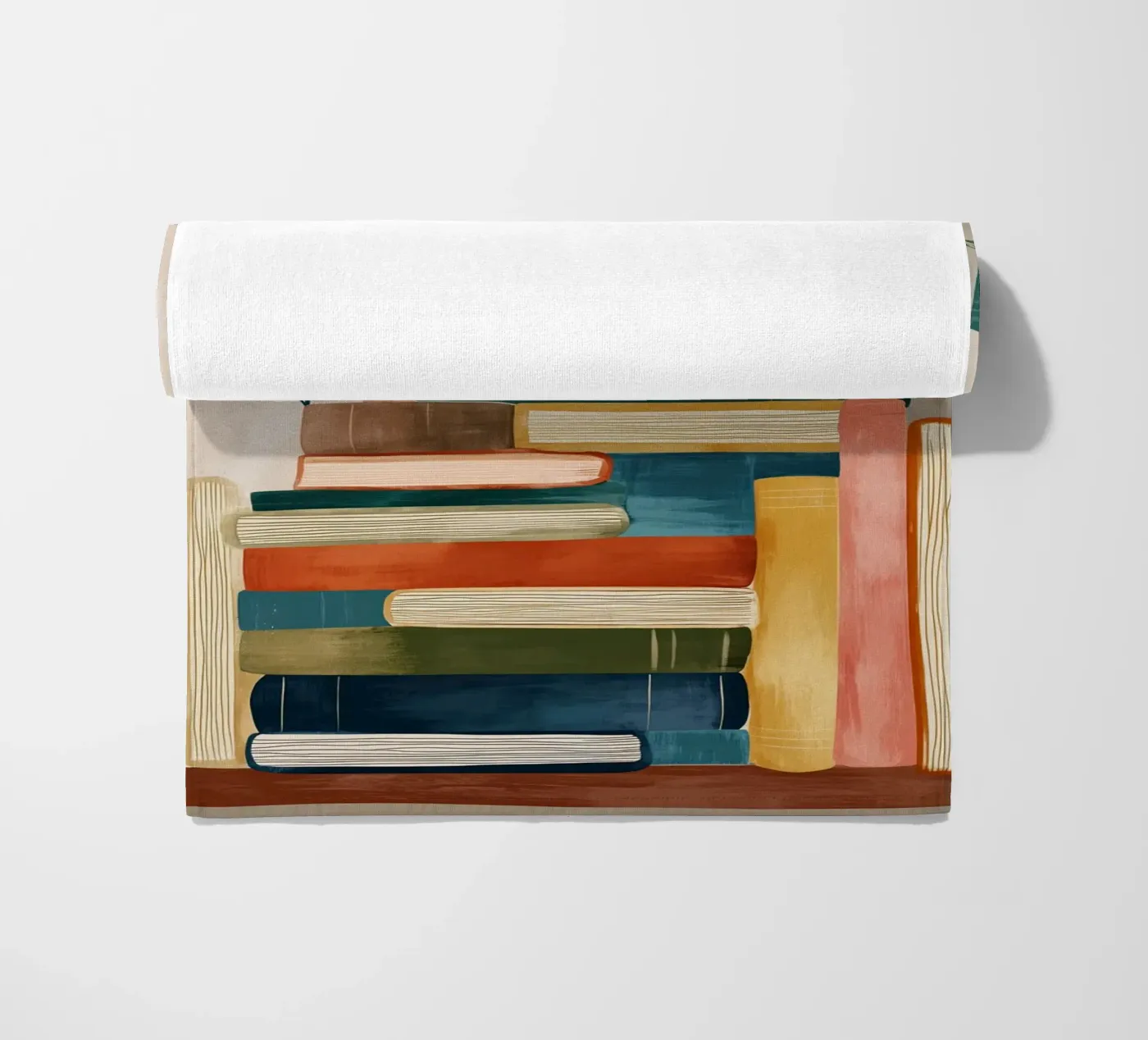 Botanical Bookshelf Stack telo mare da Freya