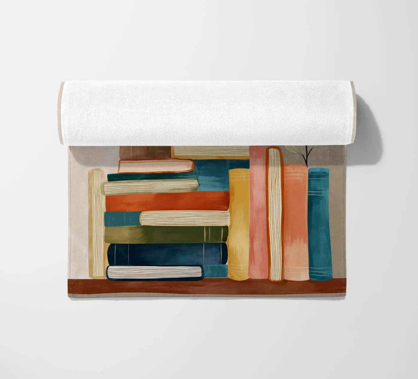 Botanical Bookshelf Stack telo mare da Freya