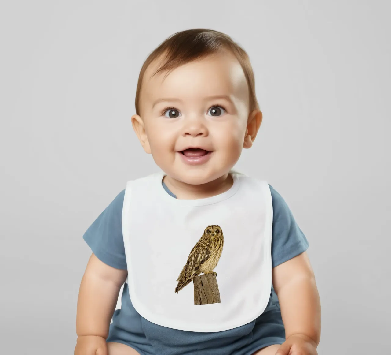 Hibou bavoir de Curious Collections by Marielle Leenders