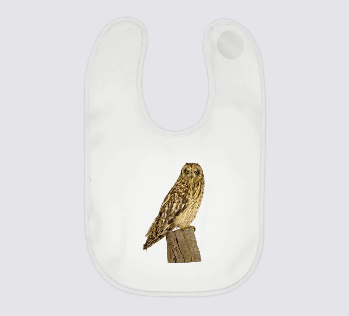 Uil baby slabbetje van Curious Collections by Marielle Leenders