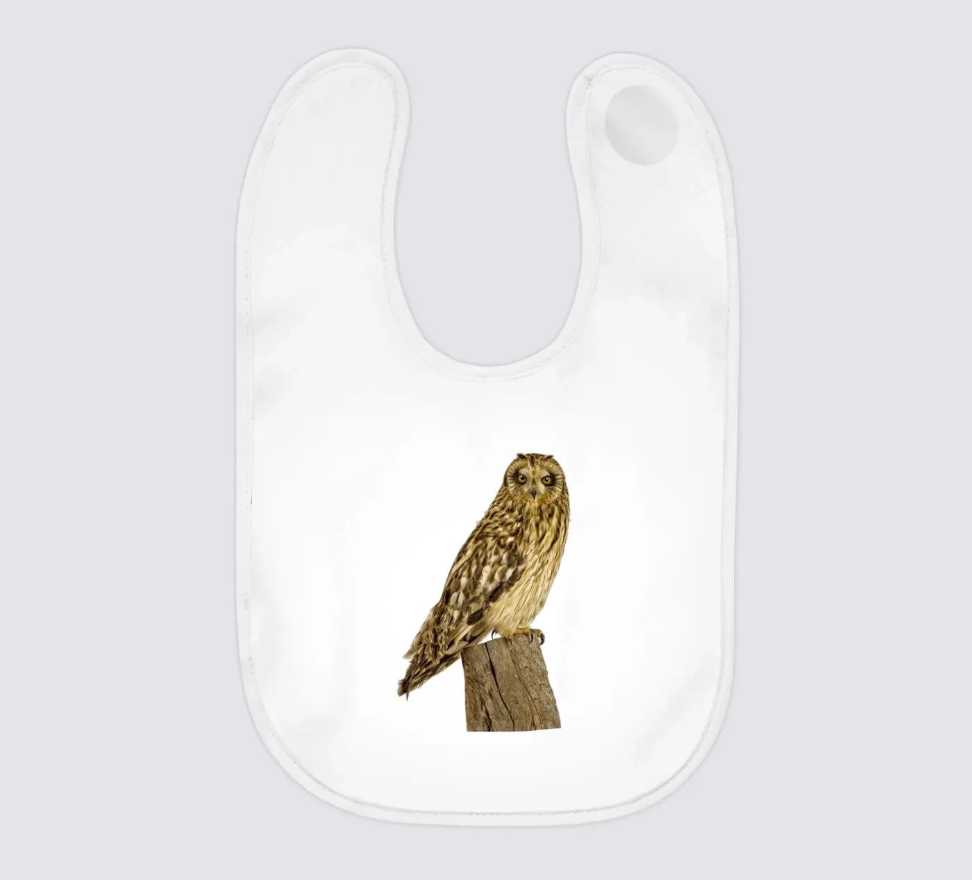 Uil baby slabbetje van Curious Collections by Marielle Leenders