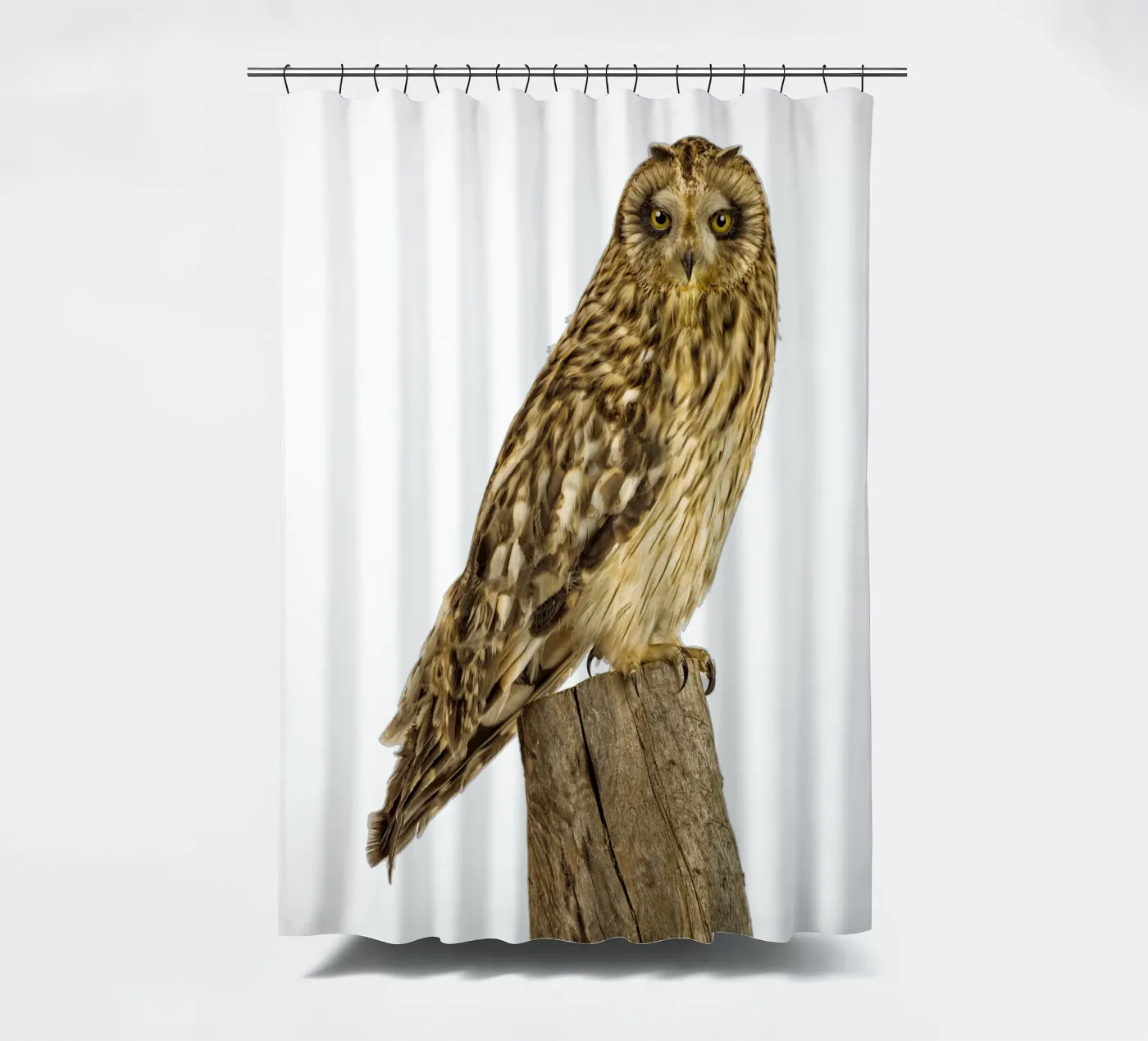 Owl Duschvorhang von Curious Collections by Marielle Leenders