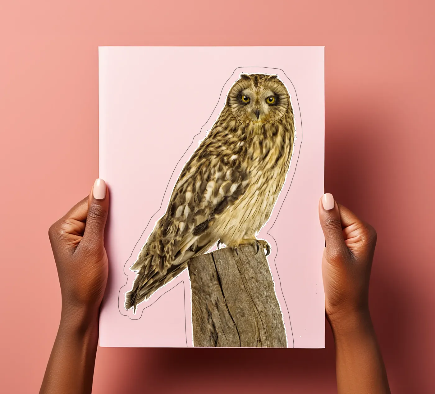 Owl sticker sheet by Curious Collections by Marielle Leenders