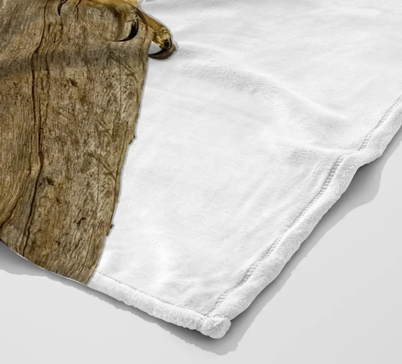 Owl fleece blanket by Curious Collections by Marielle Leenders