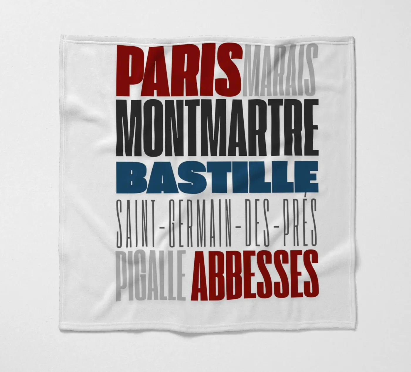 Paris Fleecedecke von Magdalena Martin Photography