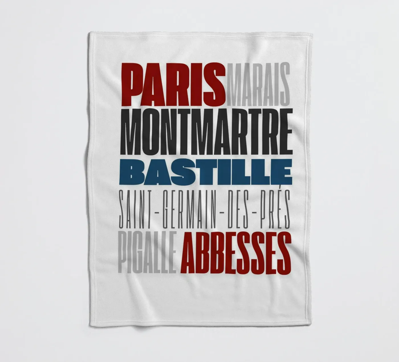 Paris Fleecedecke von Magdalena Martin Photography