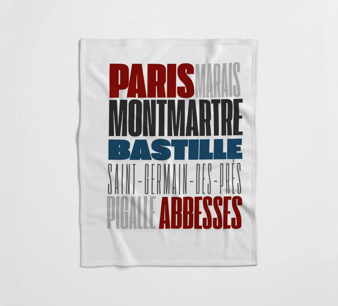 Paris Fleecedecke von Magdalena Martin Photography