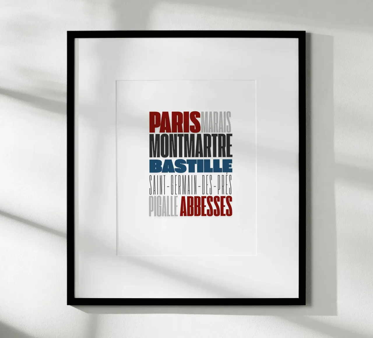 Paris poster da Magdalena Martin Photography