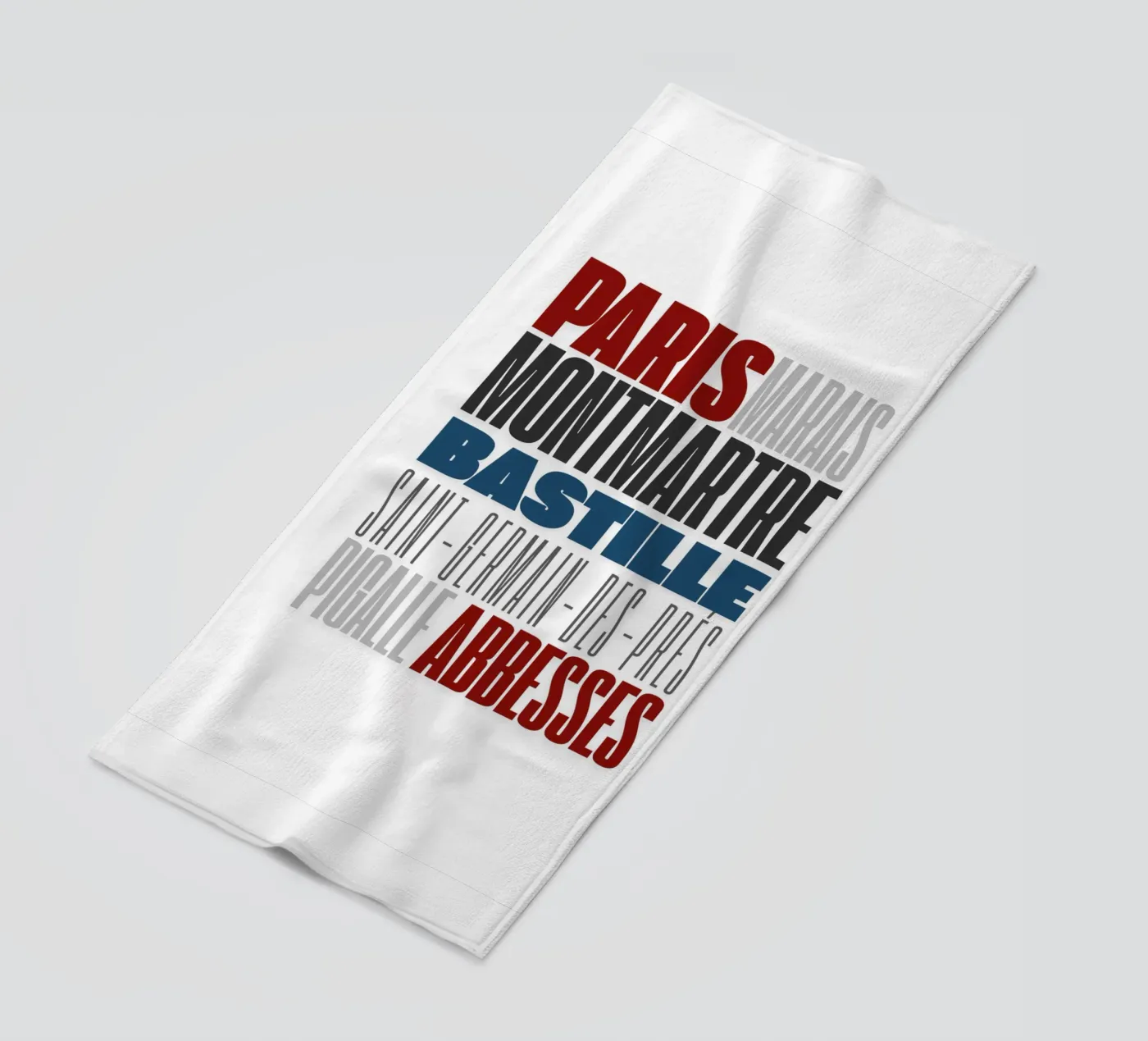 Paris beach towel by Magdalena Martin Photography