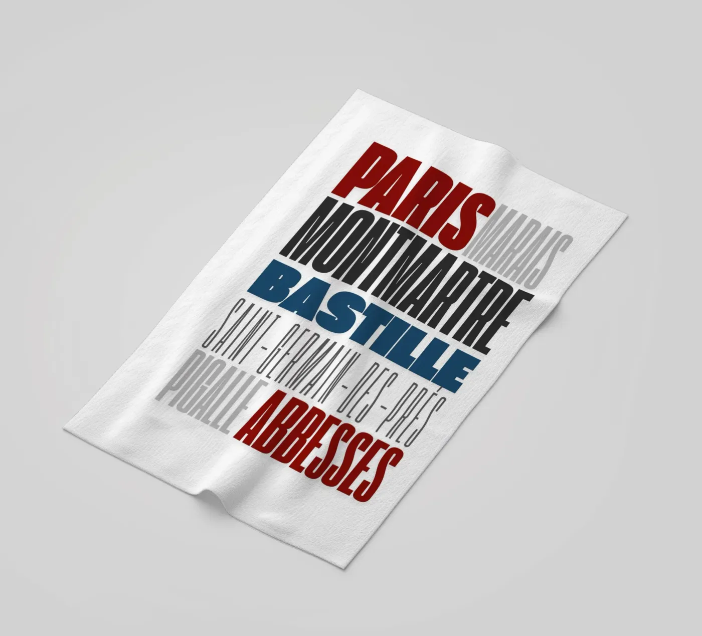 Paris beach towel by Magdalena Martin Photography