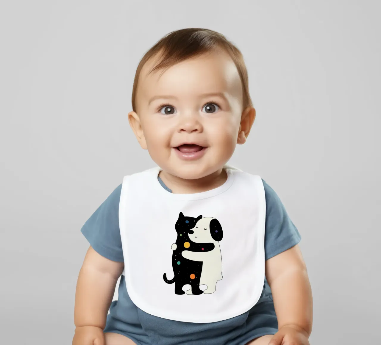 Linguaggio universale bavaglino da Andy Westface