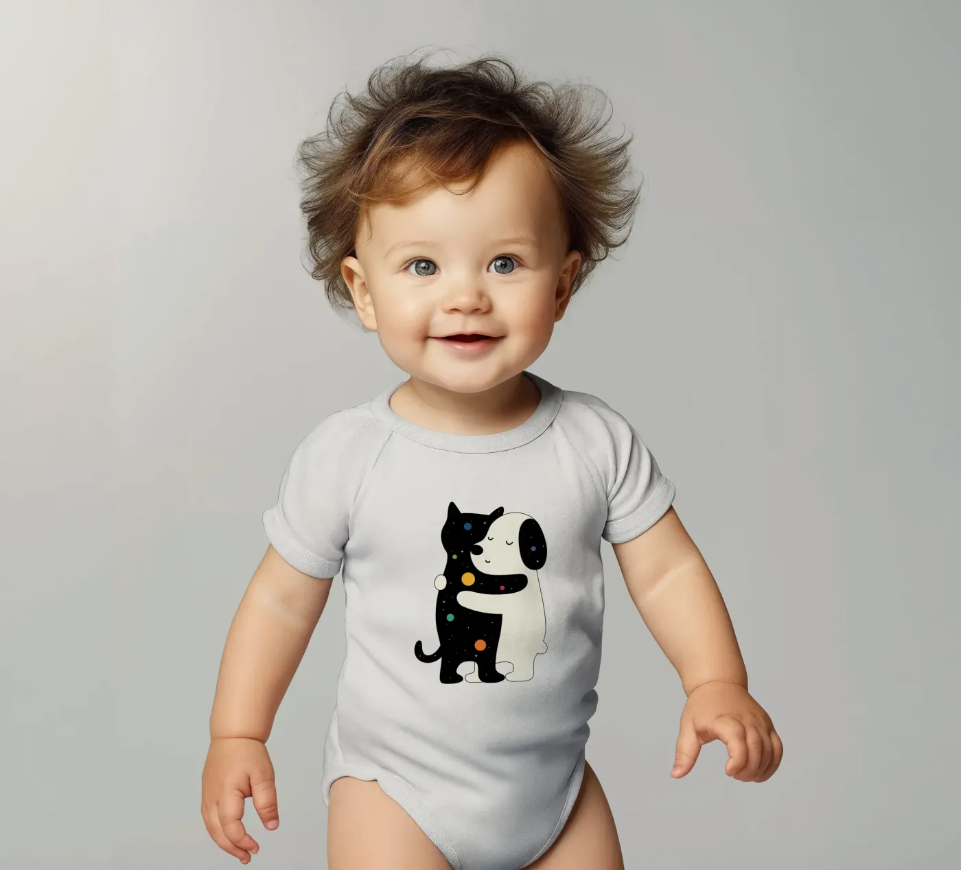 Langue universelle body bébé de Andy Westface