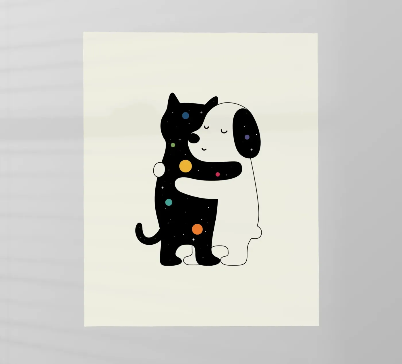 Universele taal backlit folie van Andy Westface