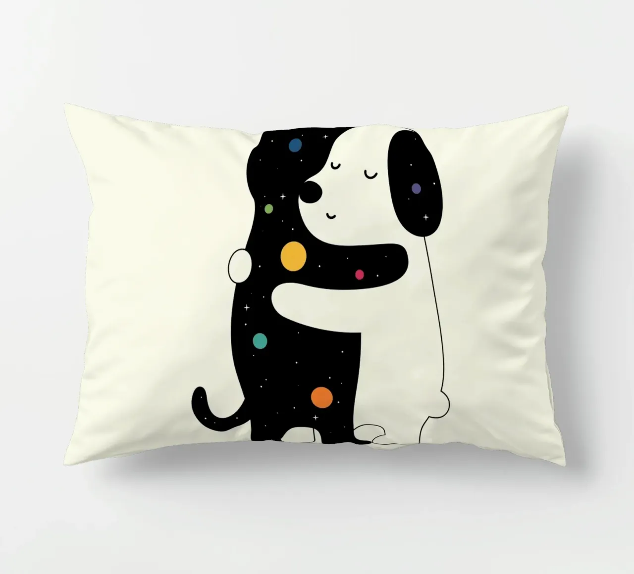 Universal Language decorative cushion by Andy Westface