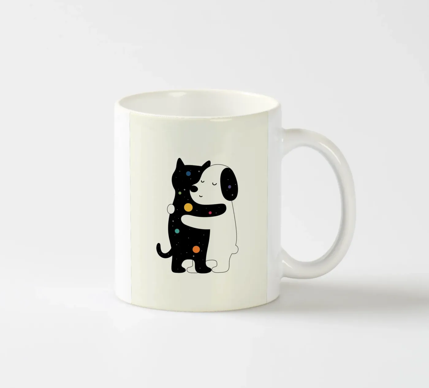 Universal Language ceramic mug by Andy Westface