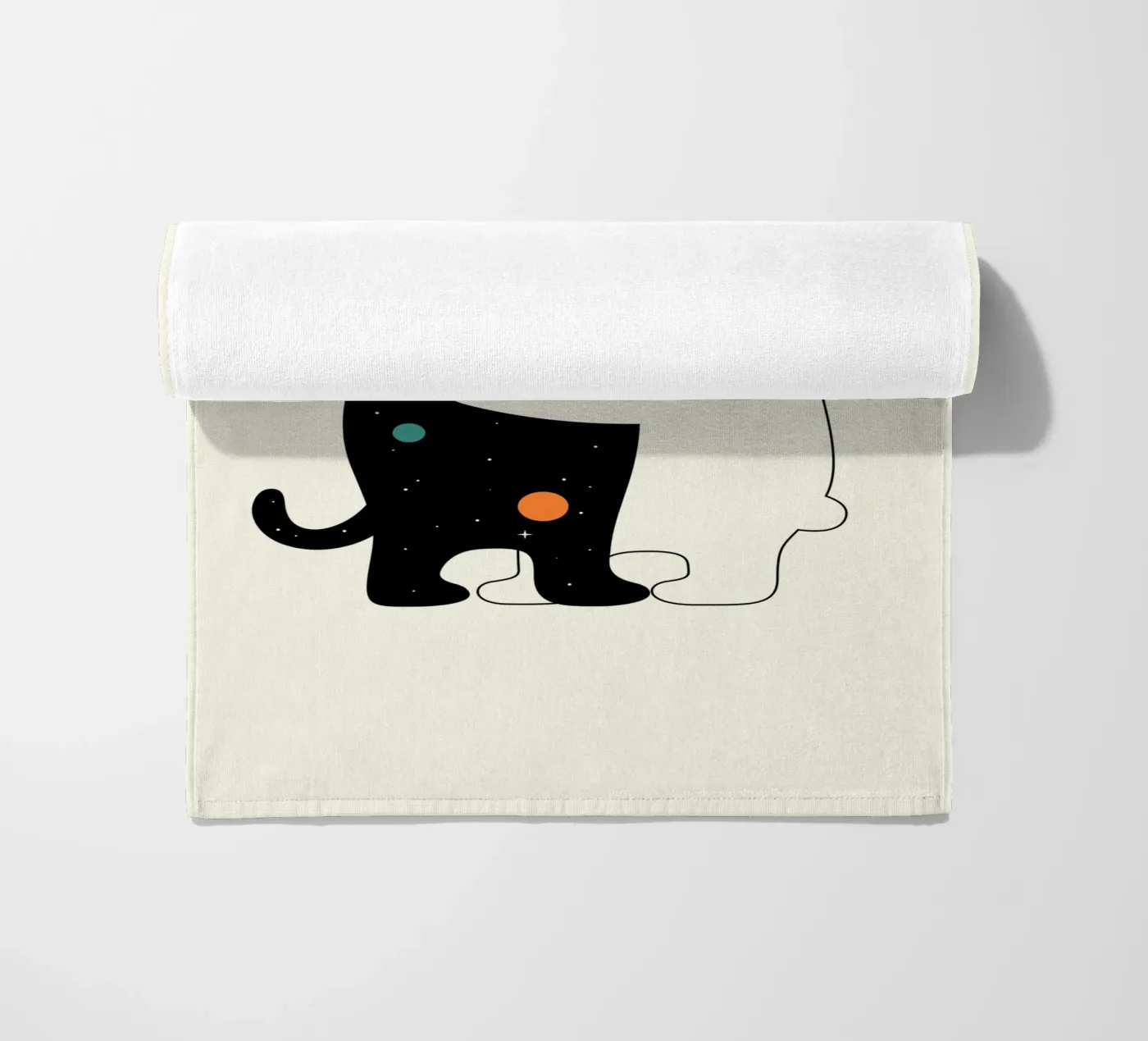 Universal Language strandhanddoek van Andy Westface