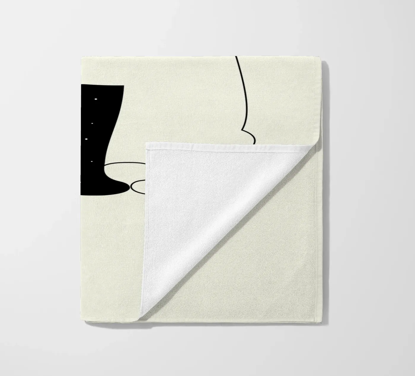 Universal Language strandhanddoek van Andy Westface