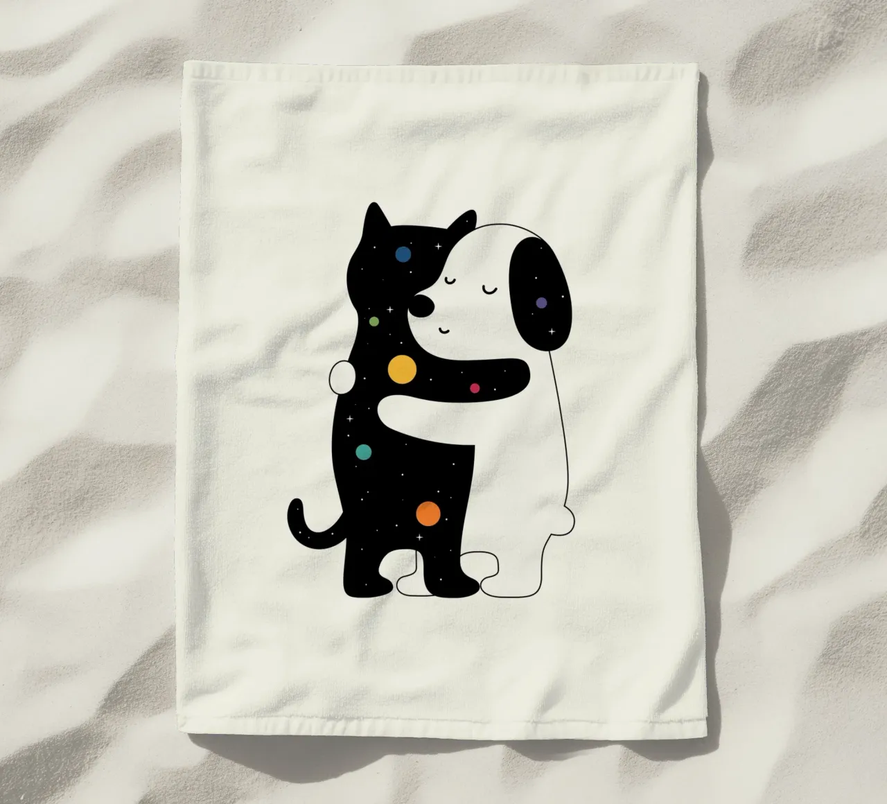 Linguaggio universale telo mare da Andy Westface