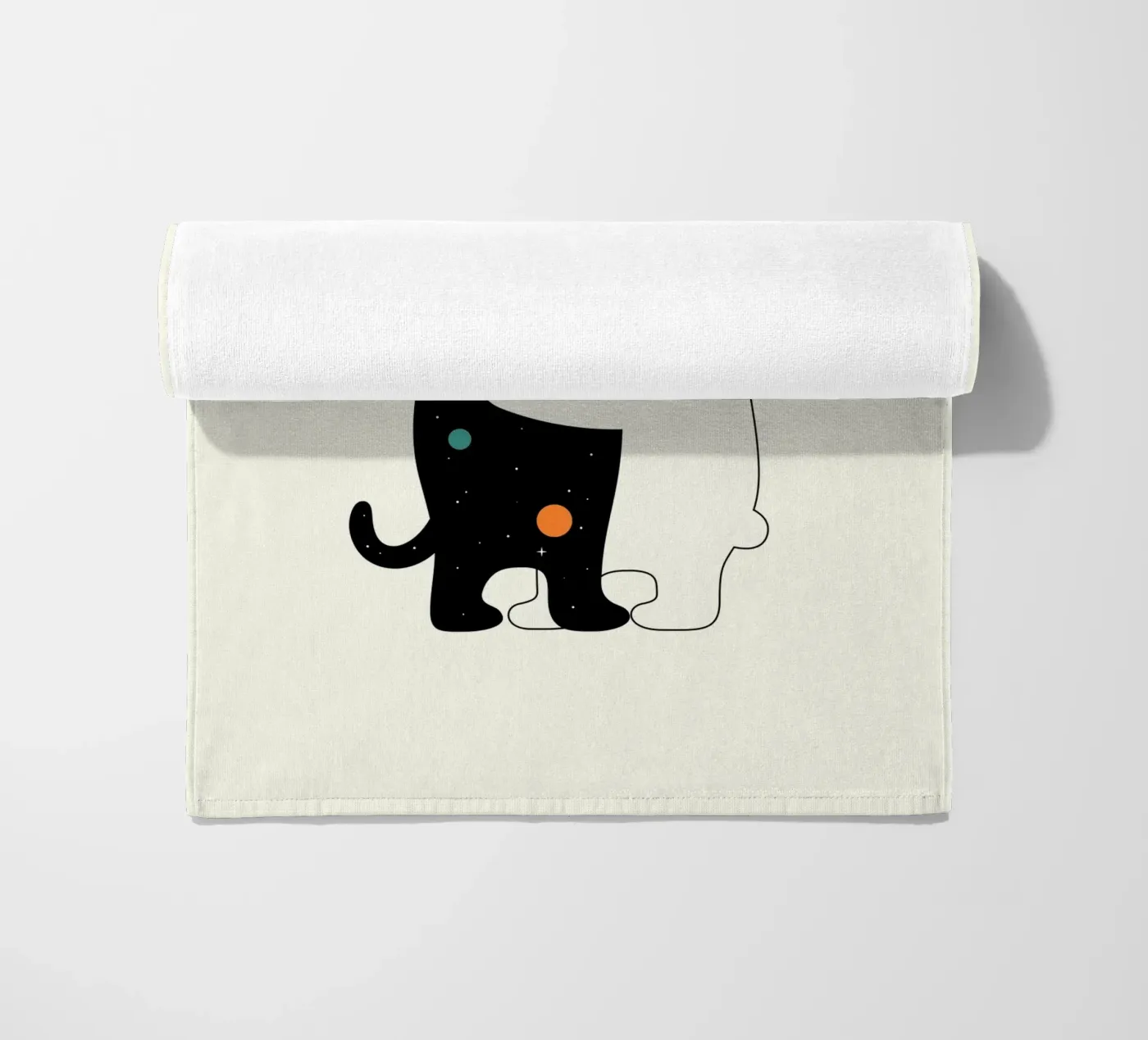 Universal Language strandhanddoek van Andy Westface