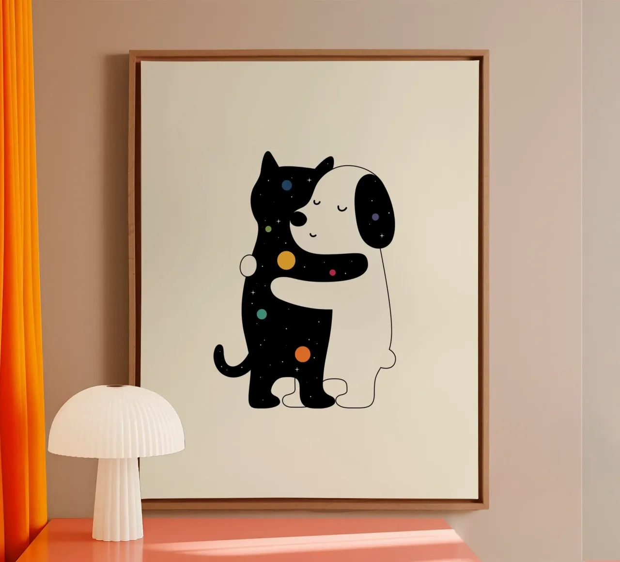 Linguaggio universale tela da Andy Westface