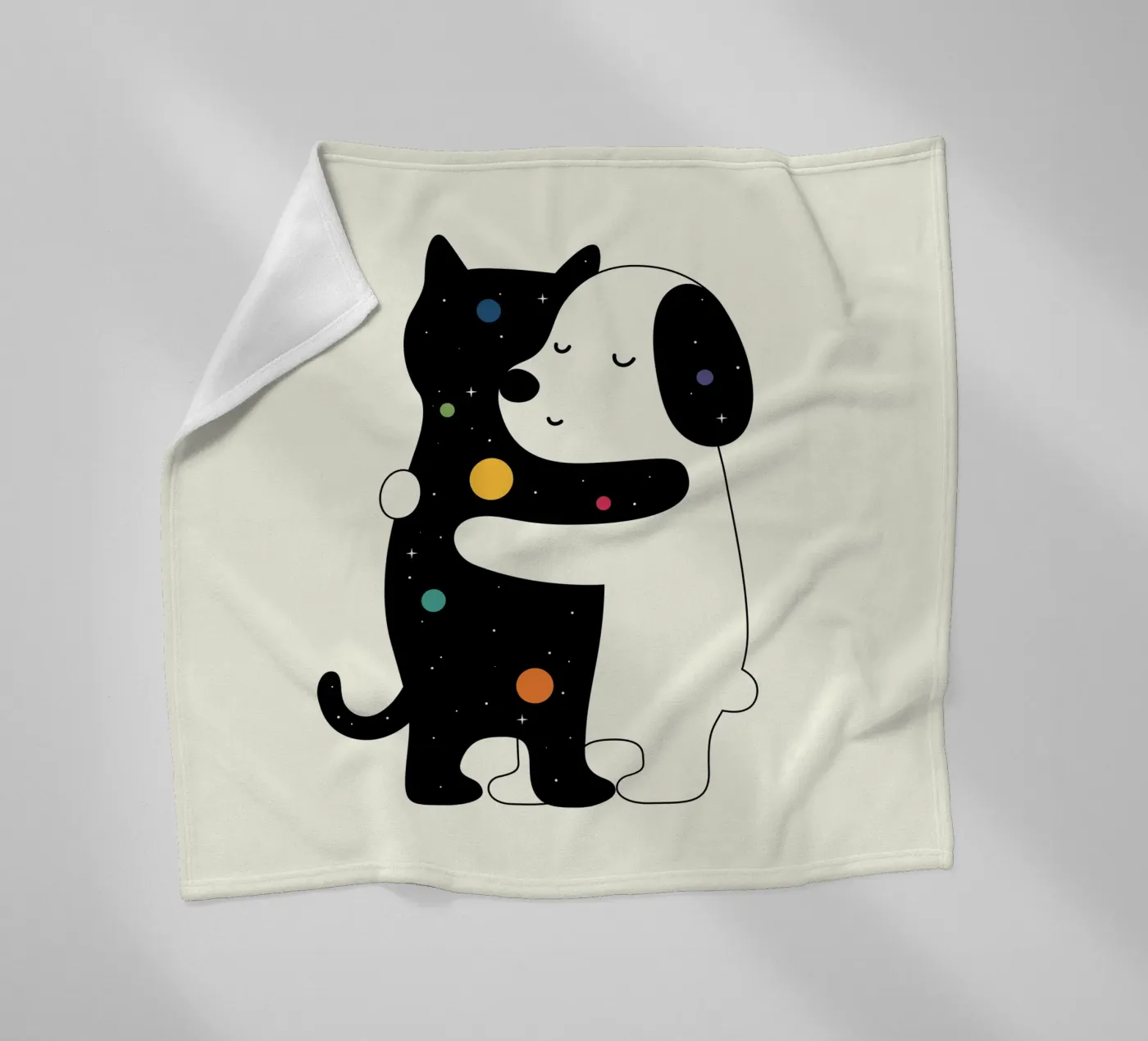 Universal Language Fleecedecke von Andy Westface