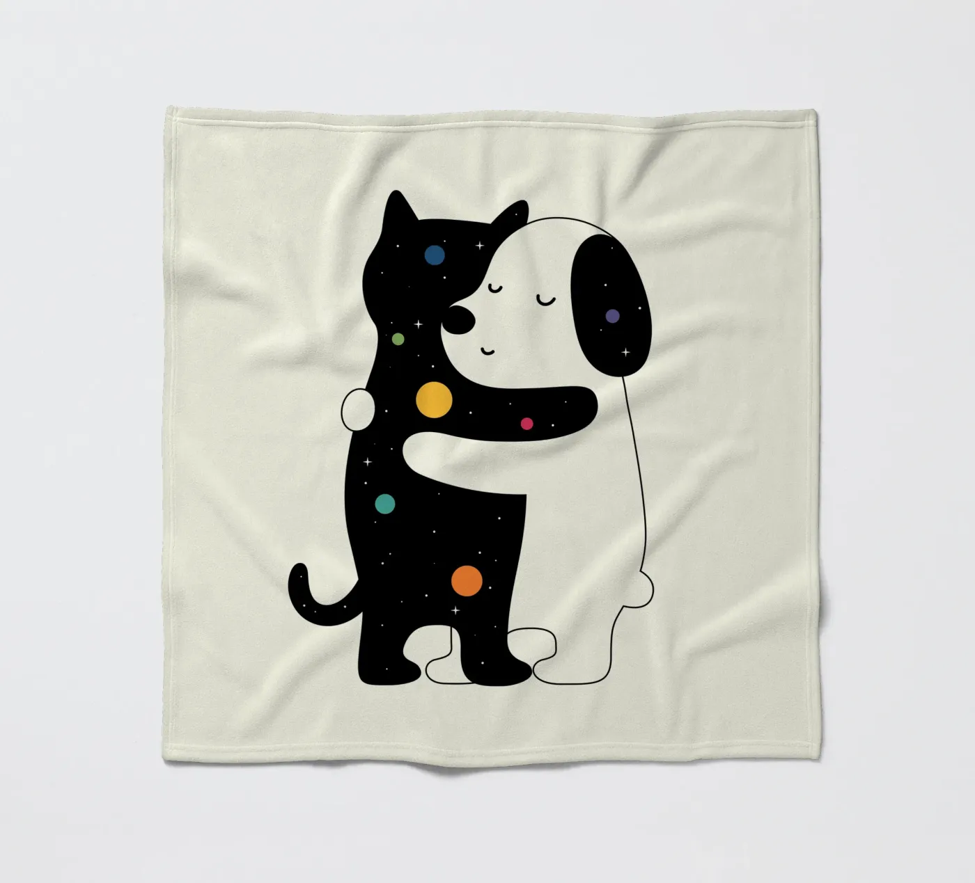 Universal Language Fleecedecke von Andy Westface