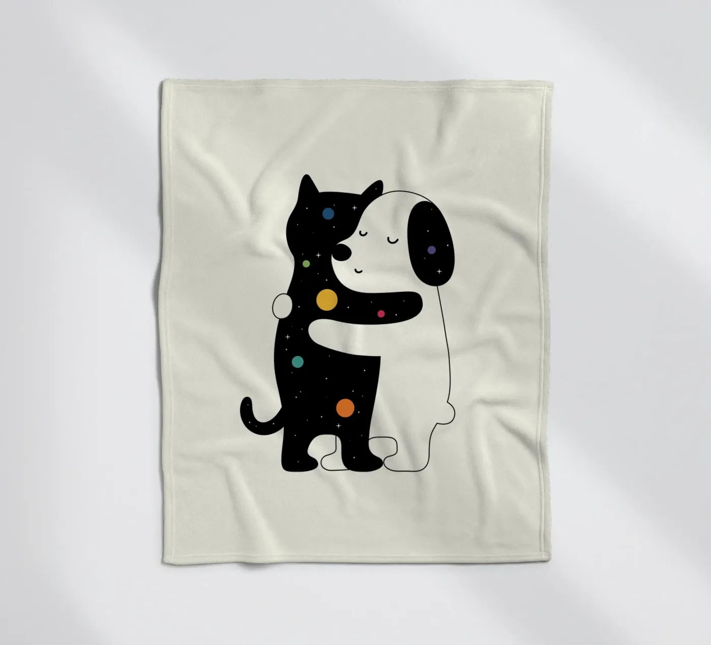 Universal Language Fleecedecke von Andy Westface