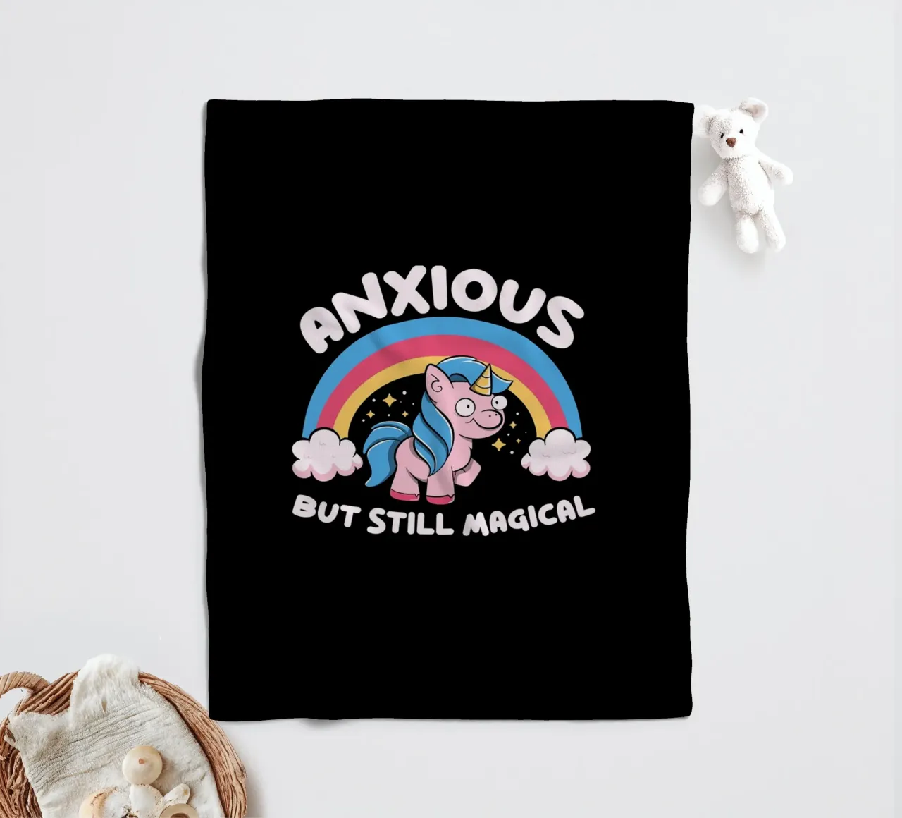 Anxious But Still Magical coperta in pile da Tobe Fonseca
