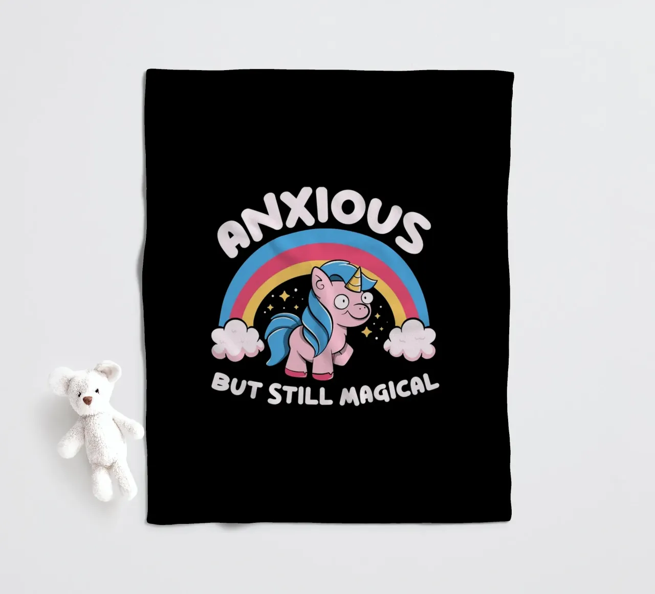 Anxious But Still Magical coperta in pile da Tobe Fonseca