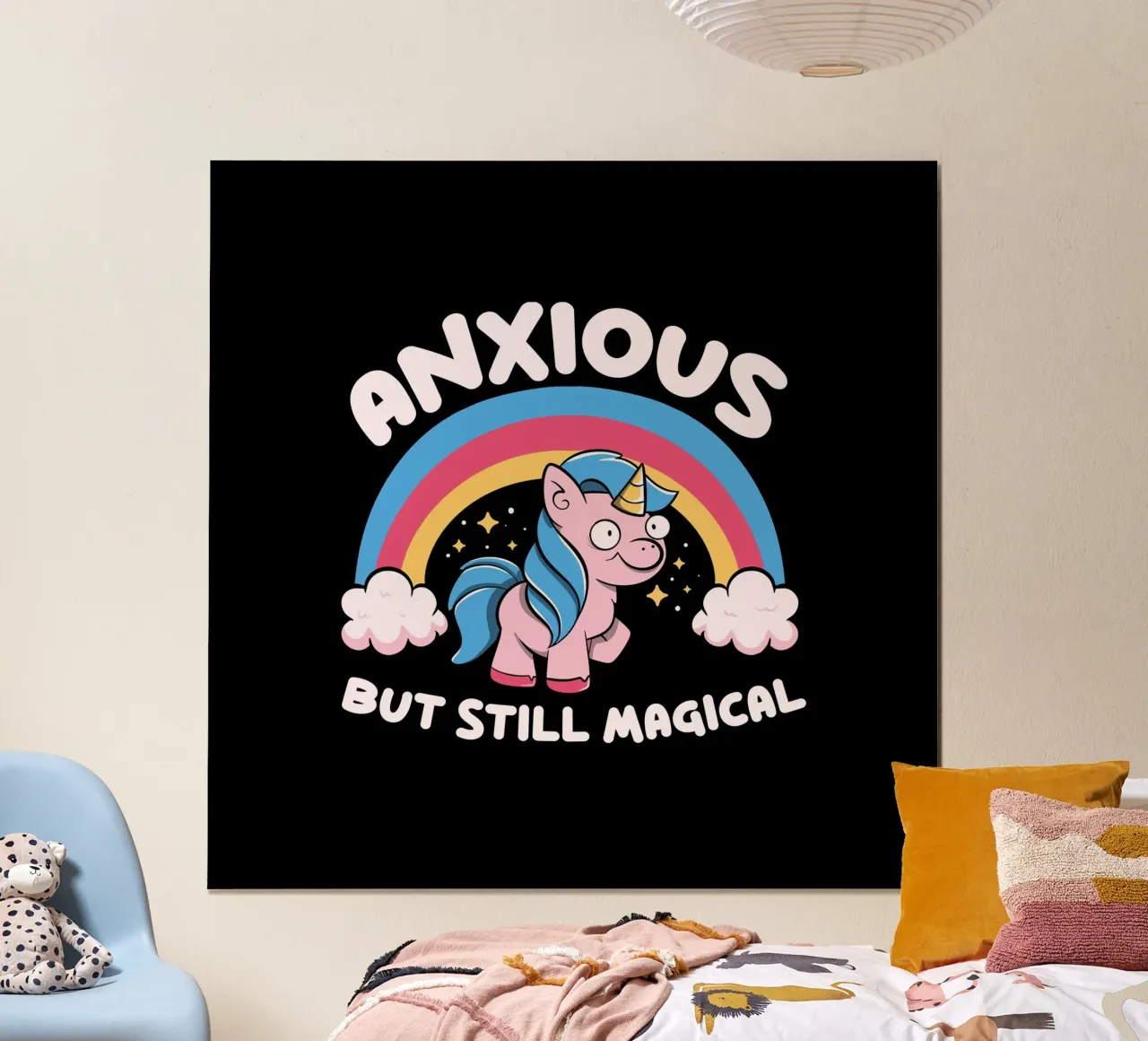 Anxious But Still Magical poster da Tobe Fonseca