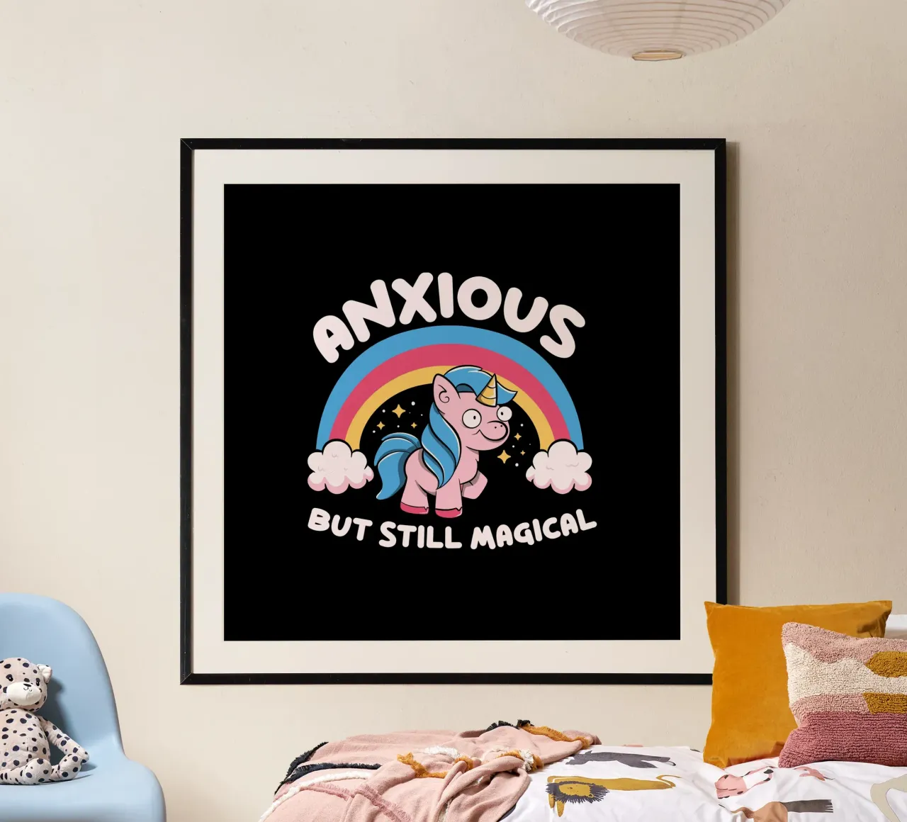 Anxious But Still Magical poster da Tobe Fonseca