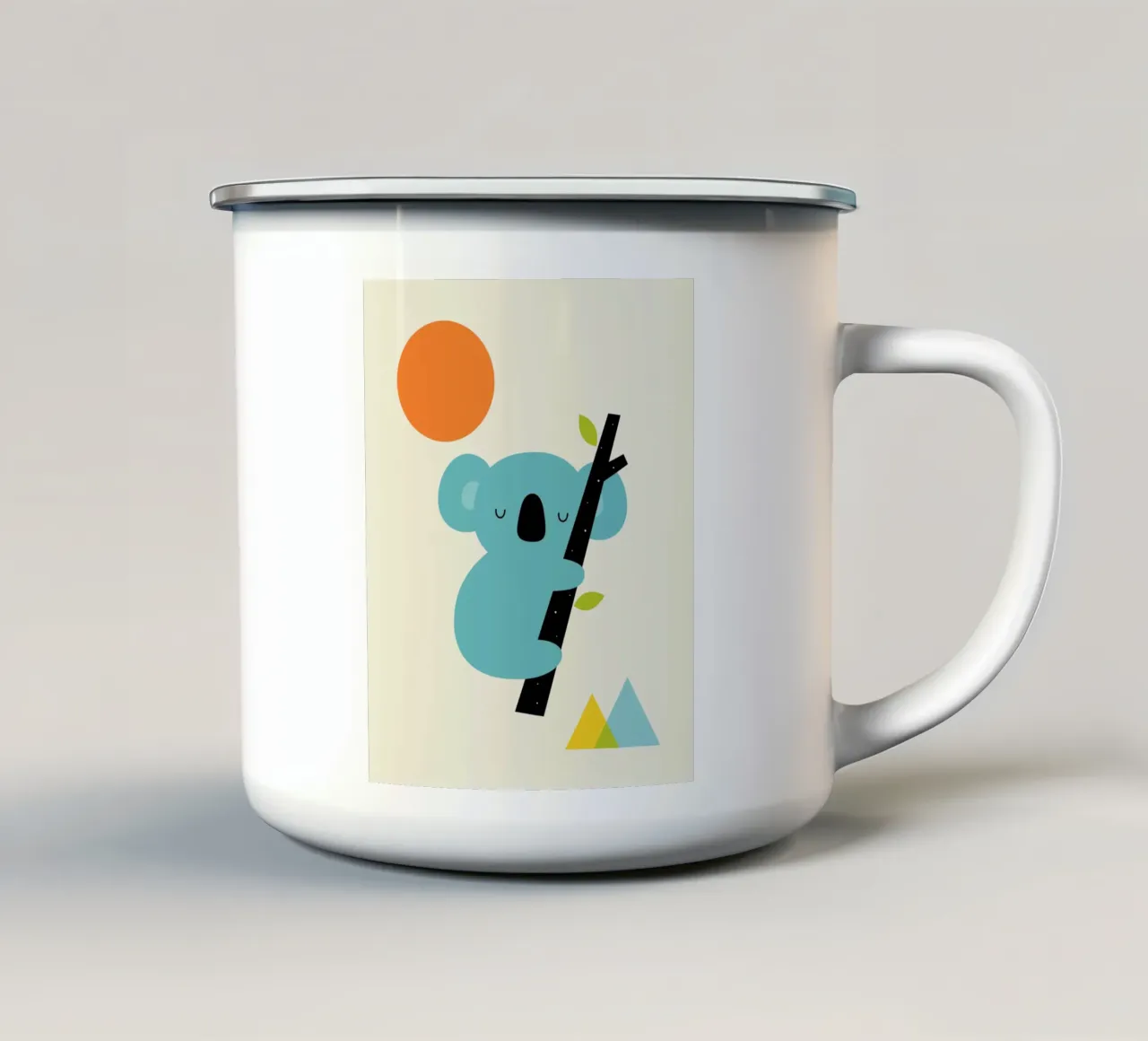 Piccolo sognatore tazza in smalto da Andy Westface