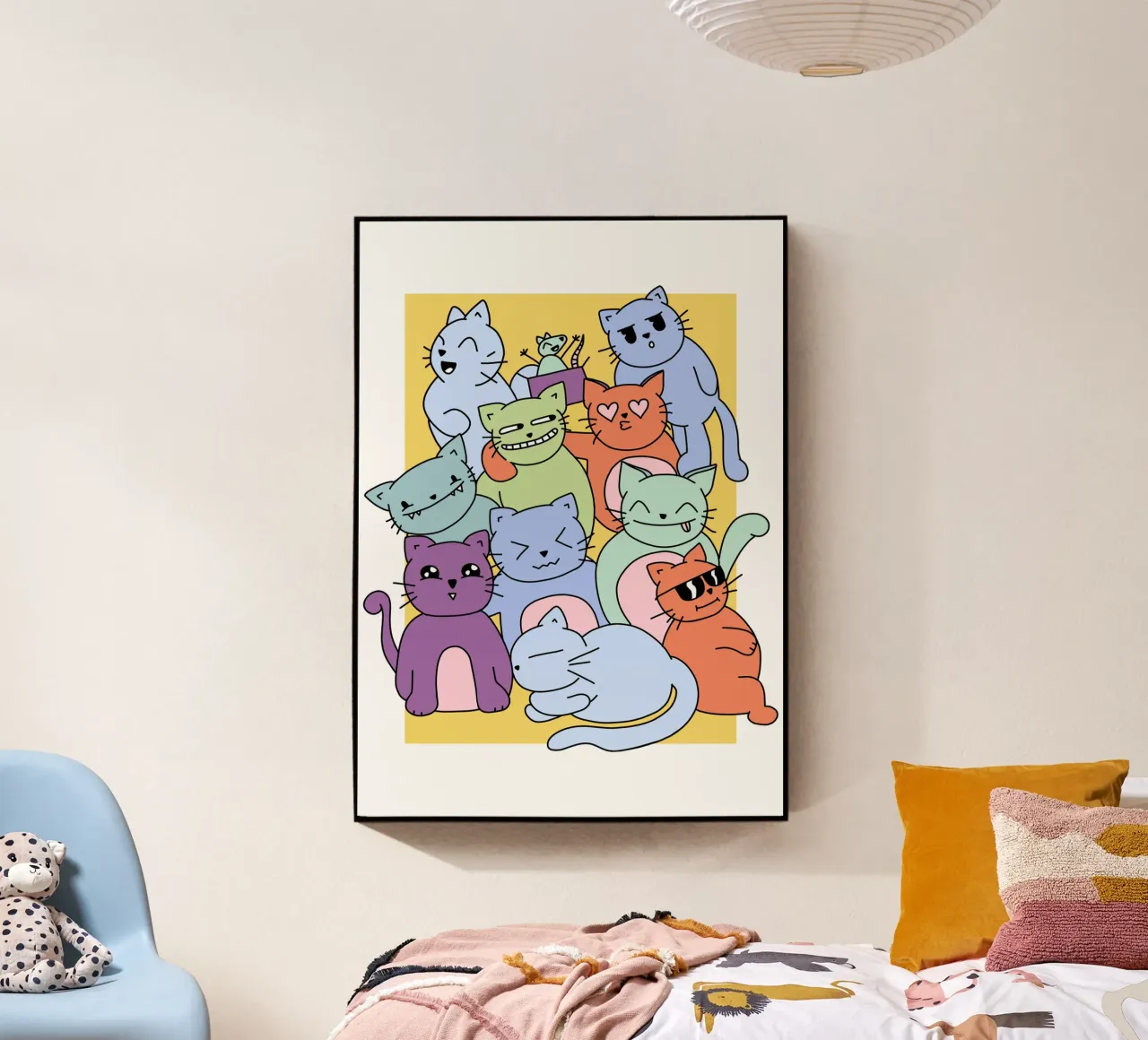 Cat Party plexiglass da BAINAI