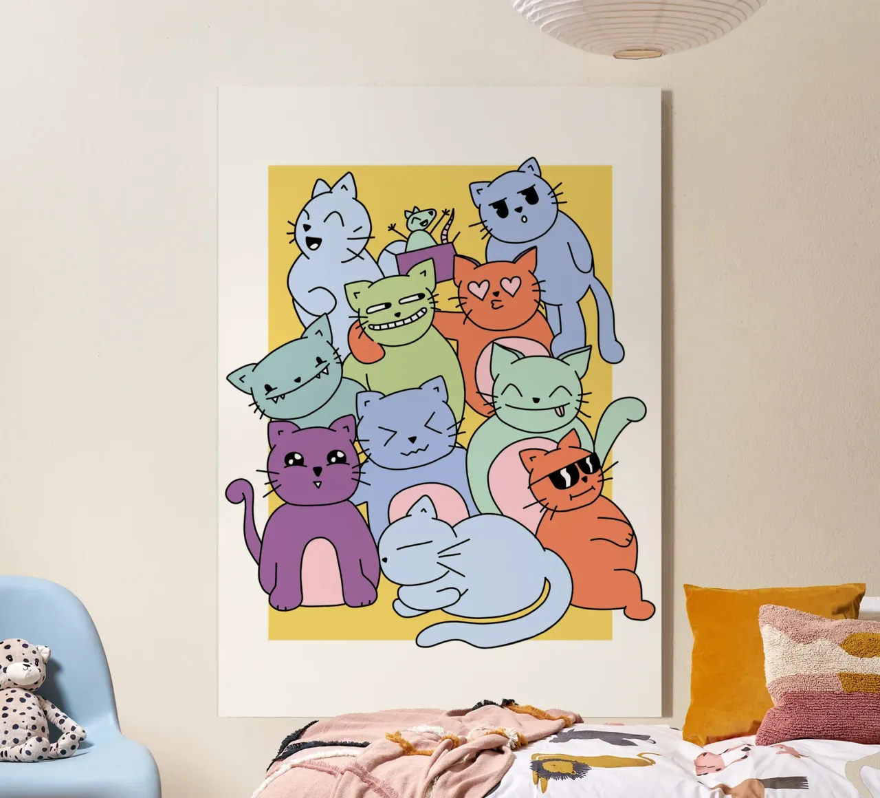 Cat Party plexiglass da BAINAI