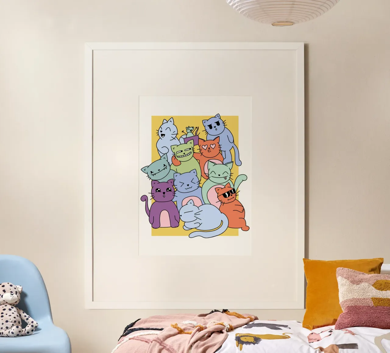 Cat Party poster da BAINAI