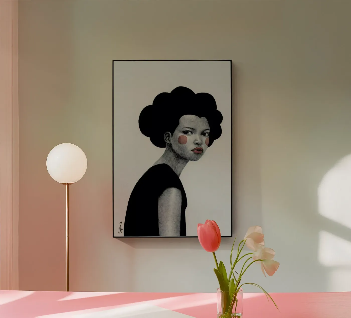 Cornelia plexiglass da Sofia Bonati