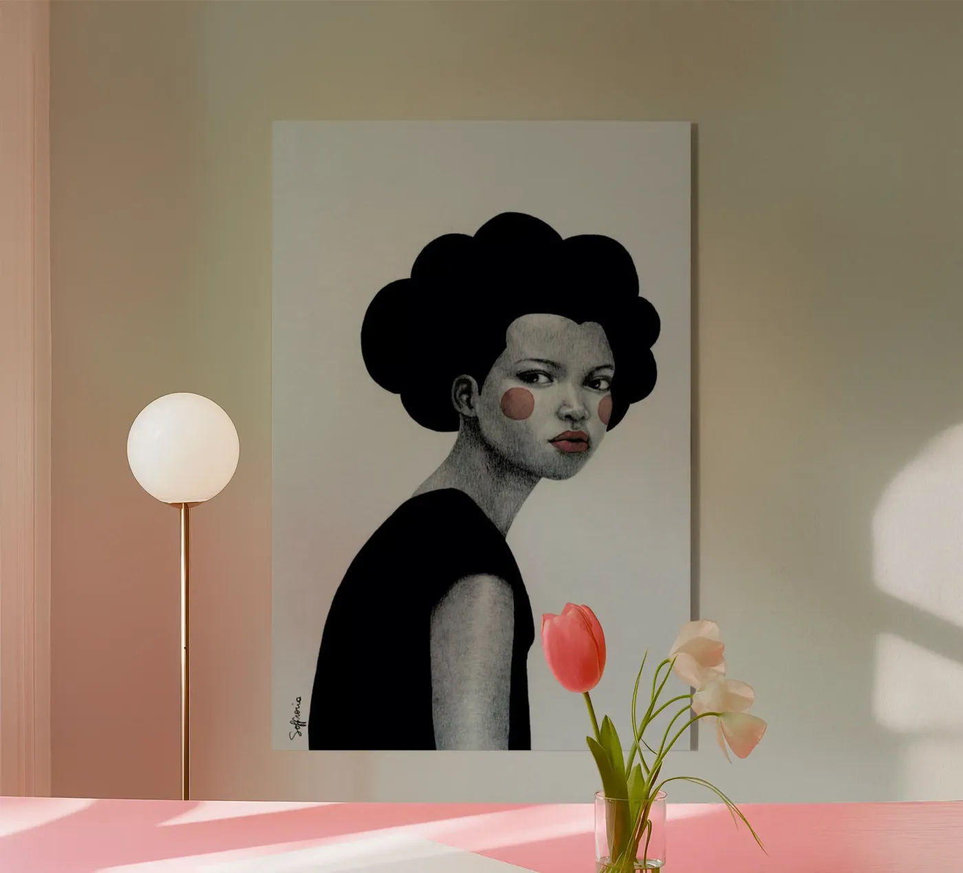 Cornelia plexiglass da Sofia Bonati