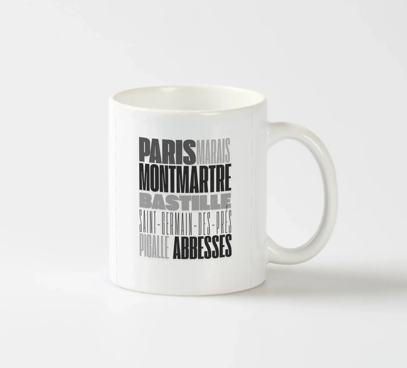 Paris ceramic mug by Magdalena Martin Photography