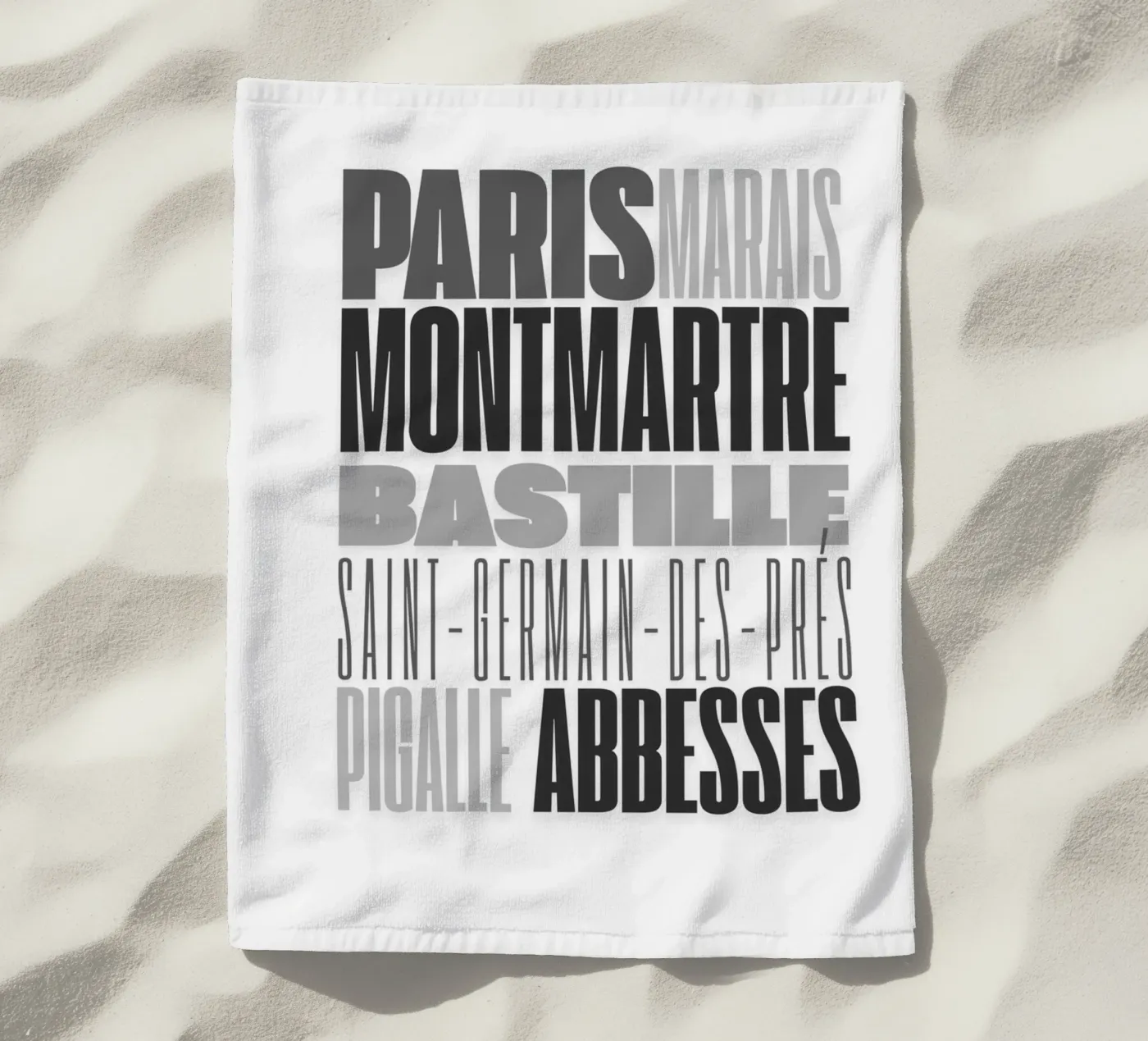 Paris strandhanddoek van Magdalena Martin Photography