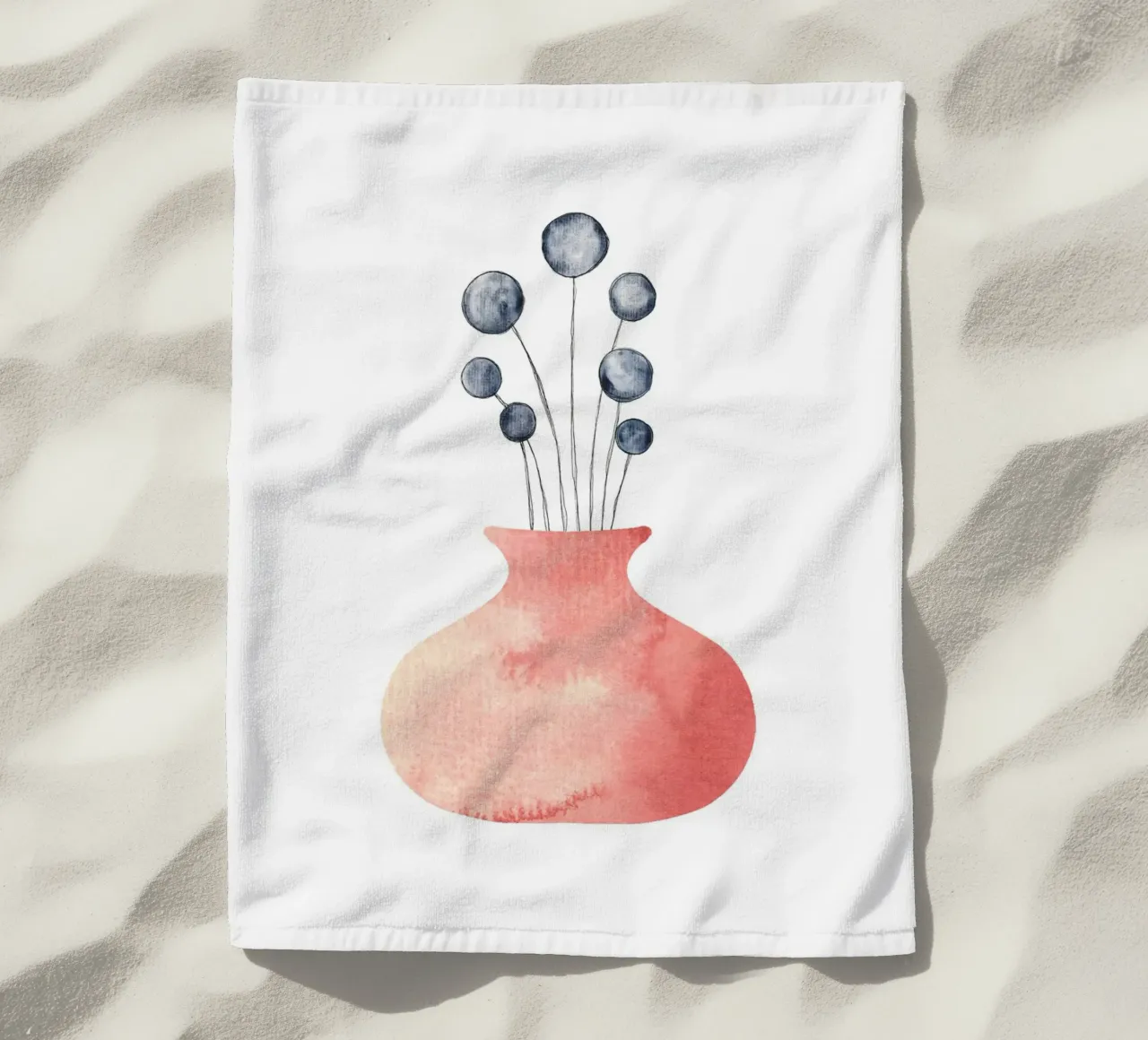 Wildblume in Vase telo mare da BAINAI